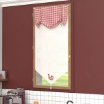 Brise bise coton 60x120 cm paulette par soleil docre Brise bise coton 60x120 cm paulette par soleil docre