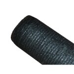 Brise - vue 80% - vert 90gr / m - maille are - boutonnires vert fonc 2m x 50m