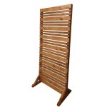 Brise - vue droit en bois lign z - ep61 - 80 x h1845 cm - cerland