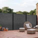Idmarket brise vue ultra r�sistant 18 x 10 m gris 400 gr / m� haut de gamme