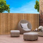 Idmarket brise vue occultant 18 x 10 m imprim� bambou 160 gr / m�