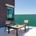 Brise - vue en pvc - naizy - 90 x 300 cm - vert - protection uv - pour jardin balcon et terrasse Brise - vue en pvc - naizy - 90 x 300 cm - vert - protection uv - pour jardin balcon et terrasse