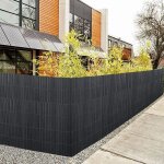 Brise - vue en pvc - naizy - 90 x 400 cm - anthracite - protection uv - pour balcon et terrasse jardin ... Brise - vue en pvc - naizy - 90 x 400 cm - anthracite - protection uv - pour balcon et terrasse jardin ...