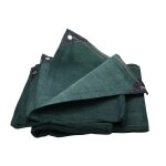 Brise - vue occultant 90% vert 1x5 m poly�thyl�ne renforc� 300 g / m� anti - uv d�coupable 4 ?illets