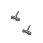 Venteo lot de 2 brosses anti poils de chat / chien pour v�tement arbre a chat tapis de voiture et canape ...