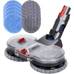 Brosse pour aspirateur dyson hoover v7 v8 v10 v11 v15 avec 8 lavettes / tampons de nettoyage - oem - ...