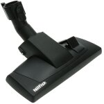 Brosse aspirateur - sos accessoire - 2 positions - nilfisk - noir