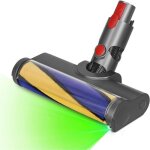 Brosse daspirateur souple led compatible avec dyson v7 v8 v10 v11 v15 id�al pour travailler sur un parquet ...