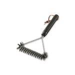 Brosse � barbecue triangle 30cm noir