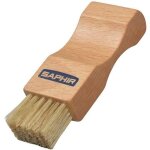 Brosse à chaussures pommadier - blanc Brosse à chaussures pommadier - blanc