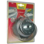 Brosse coupe tivoly - pour meuleuse - fils onduls en acier - diamtre 95mm