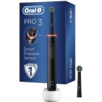 Brosse à dents électrique - oral - b - pro 3 3000 - noir - minuteur - cross action Brosse à dents électrique - oral - b - pro 3 3000 - noir - minuteur - cross action