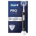 Brosse  dents lectrique - oral - b - pro series 1 - noir - chargeur inclus - minuteur professionnel ...