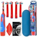 Brosse  dents lectrique enfant - oral - b - stages power auta - minuteur - 5 embouts - tui inclus