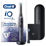 Brosse À dents Électrique oral - b io 7w - noire - avec etui de voyage et pochette pour chargeur Brosse À dents Électrique oral - b io 7w - noire - avec etui de voyage et pochette pour chargeur