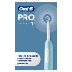 Brosse  dents lectrique - oral - b pro 1 - sensitive clean - bleu