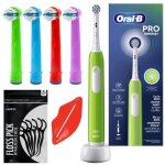 Brosse  dents lectrique - oral - b - junior pro verte - enfant 6 ans et plus - 3 modes - minuteur - ...