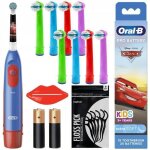 Brosse  dents lectrique enfant - oral - b - stages power auta - 9 embouts - minuteur - ds 3 ans