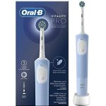 Brosse à dents électrique oral - b vitality pro - bleue - 3 modes de brossage - brossette incluse Brosse à dents électrique oral - b vitality pro - bleue - 3 modes de brossage - brossette incluse