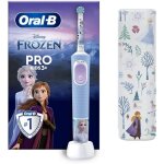 Brosse  dents lectrique oral b vitality pro kids la reine des neiges + etui