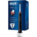Brosse à dents Électrique rechargeable oral - b pro 3 3000 - avec 1 manche capteur de pression et 1 brossette ... Brosse à dents Électrique rechargeable oral - b pro 3 3000 - avec 1 manche capteur de pression et 1 brossette ...