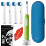 Brosse  dents lectrique - oral b - junior pro 6 ans et plus - 3 modes - tui voyage - 5 brossettes ...