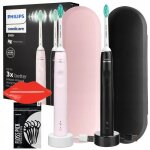 Brosse  dents lectrique - philips - sonicare hx3675 - pack duo - tuis voyage - minuteur - capteur ...