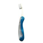 Gadget urban factory brosse a dents pliable de voyage - bleu