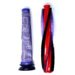 Brosse principale + filtre pour dyson v6 animal / fluffy dc58 dc59 dc61 dc62 pices de rechange accessoires ...