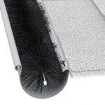 Relaxdays brosse de gouttire protection de gouttire contre feuilles et oiseaux assure coulement 400 ...