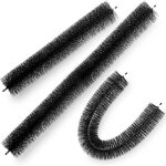 Brosse  gouttire - vevor - 11x96 cm - protge - gouttire anti - feuilles 10pcs - empcher les dbris ...