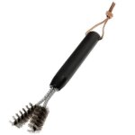Brosse de nettoyage pour barbecue à deux têtes - weber - en acier inoxydable - idéale pour les grilles ... Brosse de nettoyage pour barbecue à deux têtes - weber - en acier inoxydable - idéale pour les grilles ...
