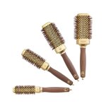 Brosse - olivia garden - expert blowout straight - gold & brown - Ø 20 - antistatique Brosse - olivia garden - expert blowout straight - gold & brown - Ø 20 - antistatique