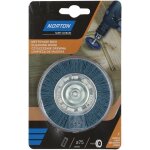 Brosse perceuse circulaire nylon bleu 75 norton Brosse perceuse circulaire nylon bleu 75 norton