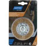 Brosse perceuse circulaire ondule laiton 75 norton