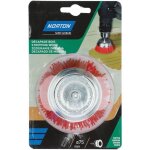 Brosse perceuse coupe nylon rouge 75 norton