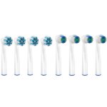 Brosses de rechange - oral b - precision et cross action - compatibles brosses �lectriques rotatives