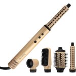 Brosse soufflante 4 en 1 - demeliss airflow styler - moteur bldc - fonction ionique - s�che & coiffe