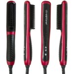 Brosse soufflante peigne lisseur coiffeur electronique dfriser fer  lisser pierre cramique