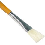 Brosse à tableau plate - savy - qualité extra - n°10 - poils en soie pure Brosse à tableau plate - savy - qualité extra - n°10 - poils en soie pure