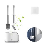 Brosse wclot de 2 brosse toilettes wc et brosse nettoyage salle de bainbrosse wc silicone montage mural ...