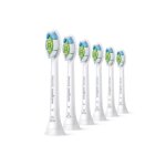 Brossette dentaire philips sonicare hx6066 / 87 optimal white lot de 6 têtes de brosse à dents Brossette dentaire philips sonicare hx6066 / 87 optimal white lot de 6 têtes de brosse à dents