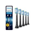 Brossette dentaire philips sonicare hx9045 / 88 lot de 5 noir Brossette dentaire philips sonicare hx9045 / 88 lot de 5 noir