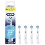 Brossettes - oral - b - io refills ultimate clean - pack de 4 - blanc