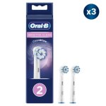 Brossettes oral - b sensitive clean - pack de 6