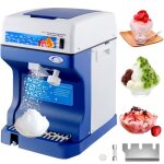 Broyeur  glace commerciale - vevor - 250w machine  glace pile - 120 kg - h finesse ajustable