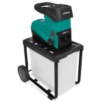Broyeur de vgtaux - 2800w ? moteur  induction silencieux ? broie les vgtaux jusqu 45 mm ?bac de ...