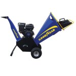 Broyeur de v�g�taux thermique goodyear - �10cm max - 6. 5cv - tambour acier 2 lames