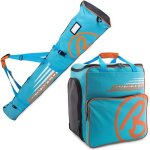 Brubaker carver champion set de ski - housse � skis et sac � chaussures de ski - 170 cm - bleu - orange ...