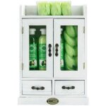 Brubaker cosmetics - coffret cadeau bain et soin - avocat - en armoire vintage bois blanc